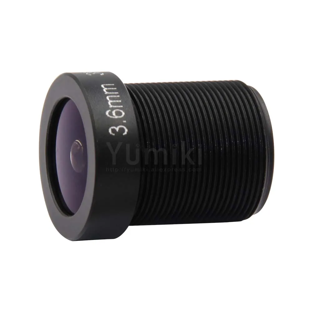 Yumiki 3,0 Megpixel M12 MTV 3,6 мм 3MP HD CCTV Камера объектив ИК HD Безопасности Камера объектив фиксированной диафрагмой