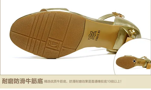 European style big size 33-40 women noble white and gold with a diamond horseshoe for banquets |