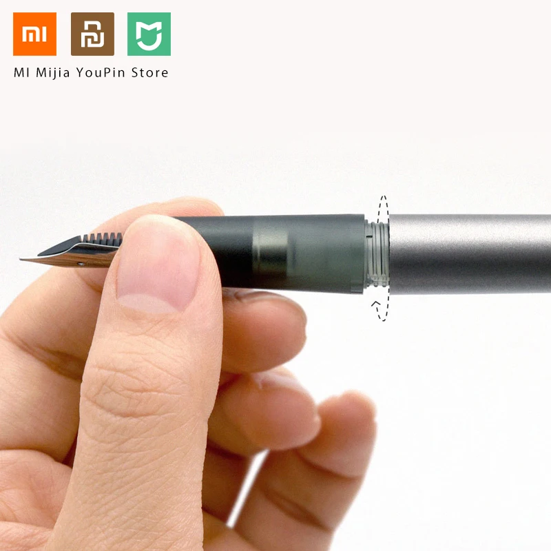 Перьевая ручка премиум-класса Xiaomi Mijia KacoGreen SKY 0,3 мм-0,4 мм с чернильным пакетом P e n Box простые ручки для дизайна для работы, учебы, школы