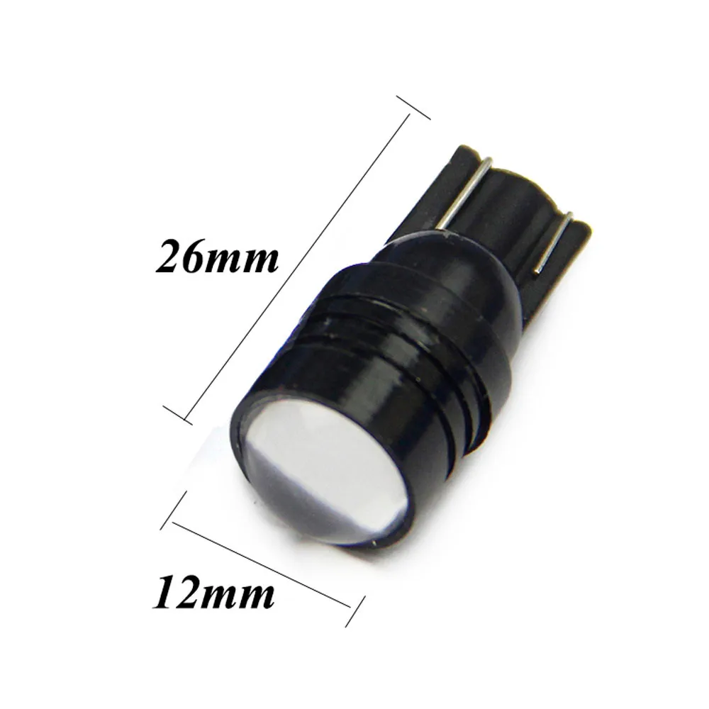 2 шт. Светодиодные Автомобильные T10 2smd 5630 5730 линзы высокой мощности W5W белые Автомобильные светодиодные