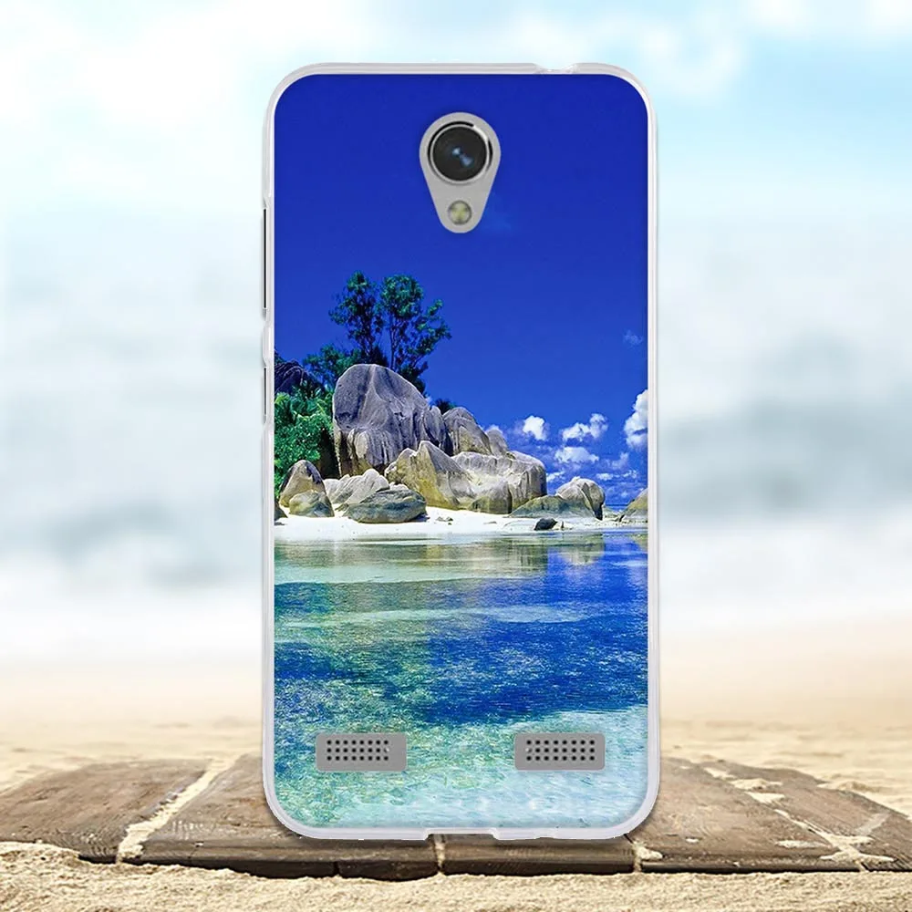 Чехол для zte Blade A520 BA520, мягкий силиконовый чехол из ТПУ, задняя крышка 5,0 дюйма для zte A520, чехол для телефона s, 3D милый чехол с цветочным рисунком
