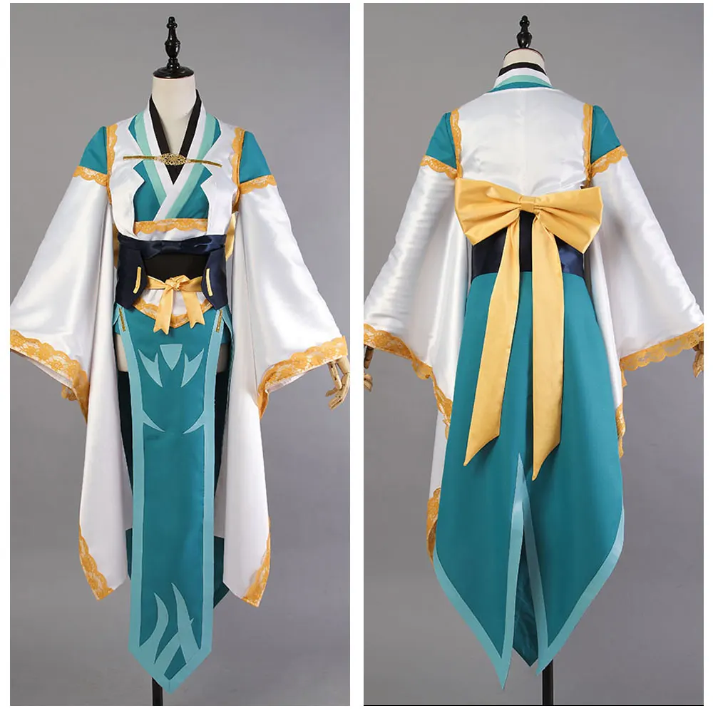 

Fate Grand Order Berserker Kiyohime платье Косплей Костюм ПОЛНЫЙ КОМПЛЕКТ Хэллоуин вечерние новое поступление