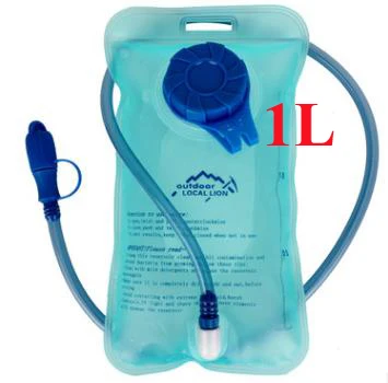 1000ML 2L/1L/1.5L воды сумка Гидратация велосипедов рот воды мочевого пузыря Спорт на открытом воздухе Отдых Велоспорт Пеший Туризм мочевого пузыря сумки большой рот - Цвет: 1000ML