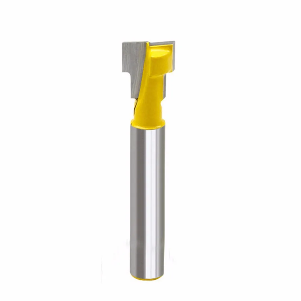 Фрезерная фреза с Т образным пазом 3/8 '' стальная ручка хвостовиком 1/4''