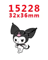 PR-15228 DIY принадлежности для рукоделия мультяшный персонаж плоский задний Плоские наклейки 30 шт. PR-15202-15438 - Цвет: PR-15228