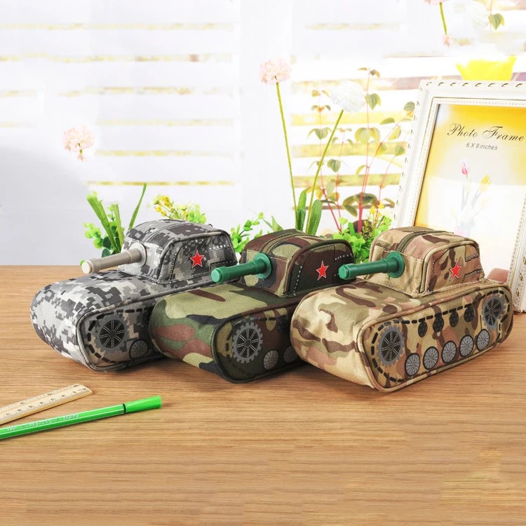 Креативная камуфляжная Сумка-карандаш с замком органайзер для хранения офисные