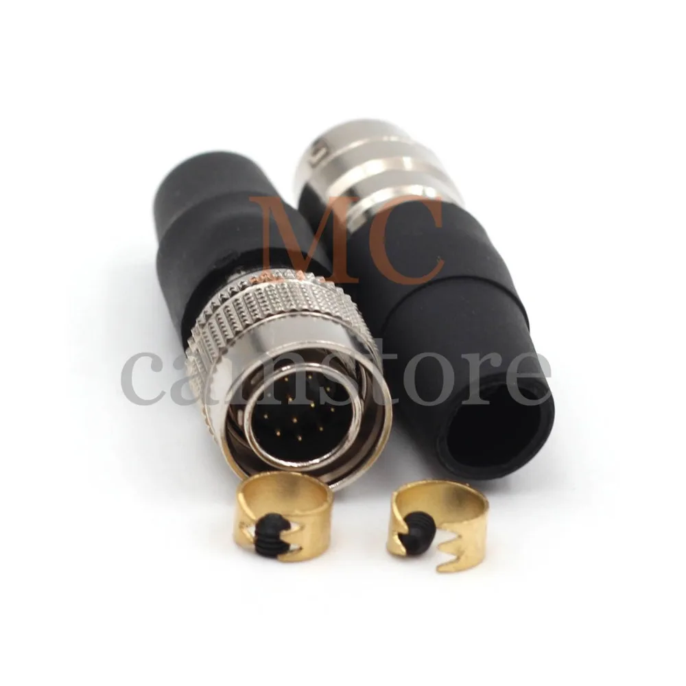 B4 2/3 &quotКрепление объектива ENG Hirose 12Pin зум мощность DC EF GF GH Fujinon разъем HR10A-10P-12P (73)