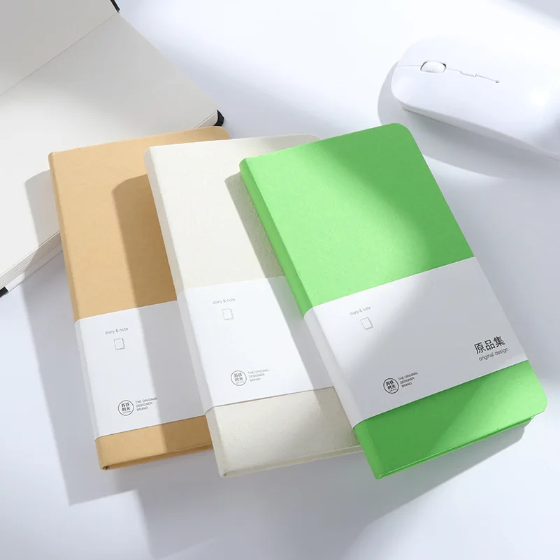 Высококачественная кожа для рисования спиральная A6 записная книжка умный