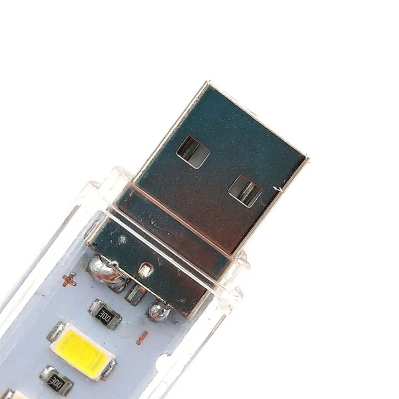 Супер Яркий Мини-фонарь Wasafire с 3 светодиодами USB для кемпинга фонарик ночник