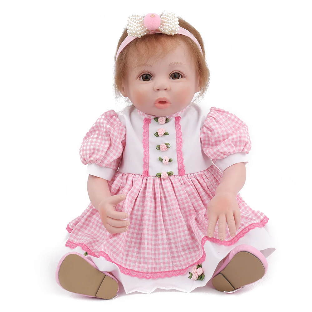 Силиконовые куклы Reborn Baby новые реалистичные виниловые Menina 20 дюймов ручная работа