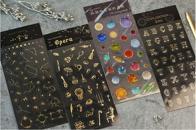 Наклейки в стиле ретро 3 шт./лот | Украшения и аксессуары