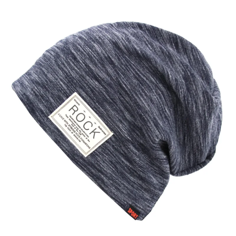 Xlamulu Fashion Skullies Beanies Hat Women Winter Hats For Men Caps Male Warm Baggy Bonnet Mask Autumn Men Beanie Knitted Hat
