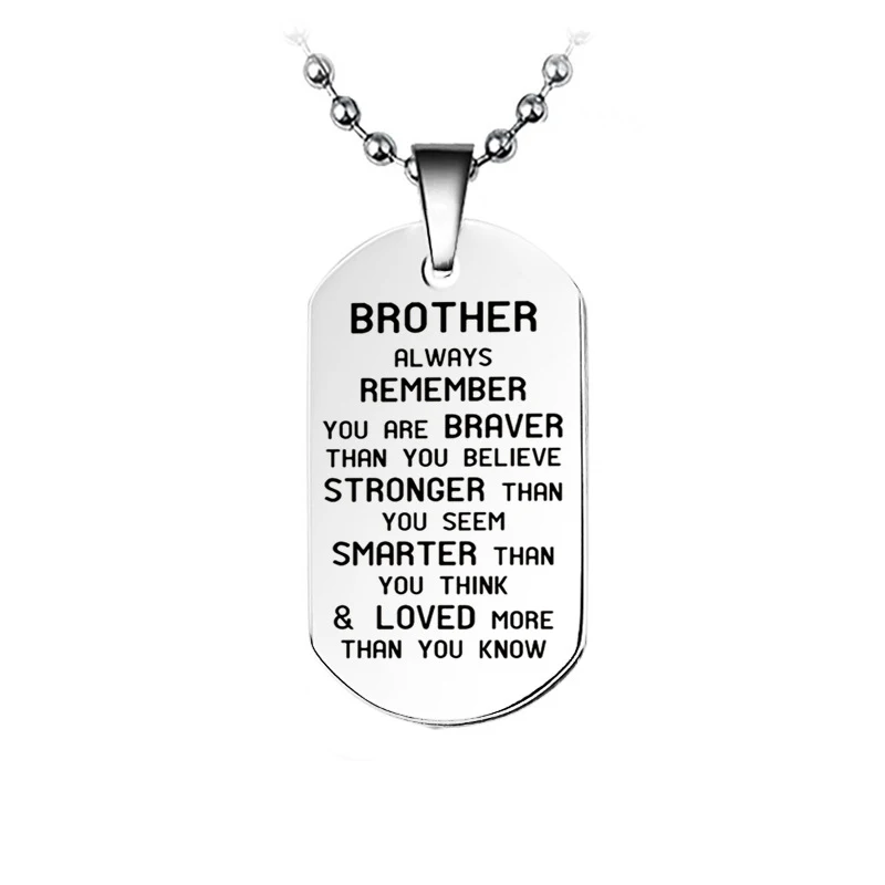 Brother/Sister брелок Remeber вы смелые подарки на день рождения Большой братец подарок для