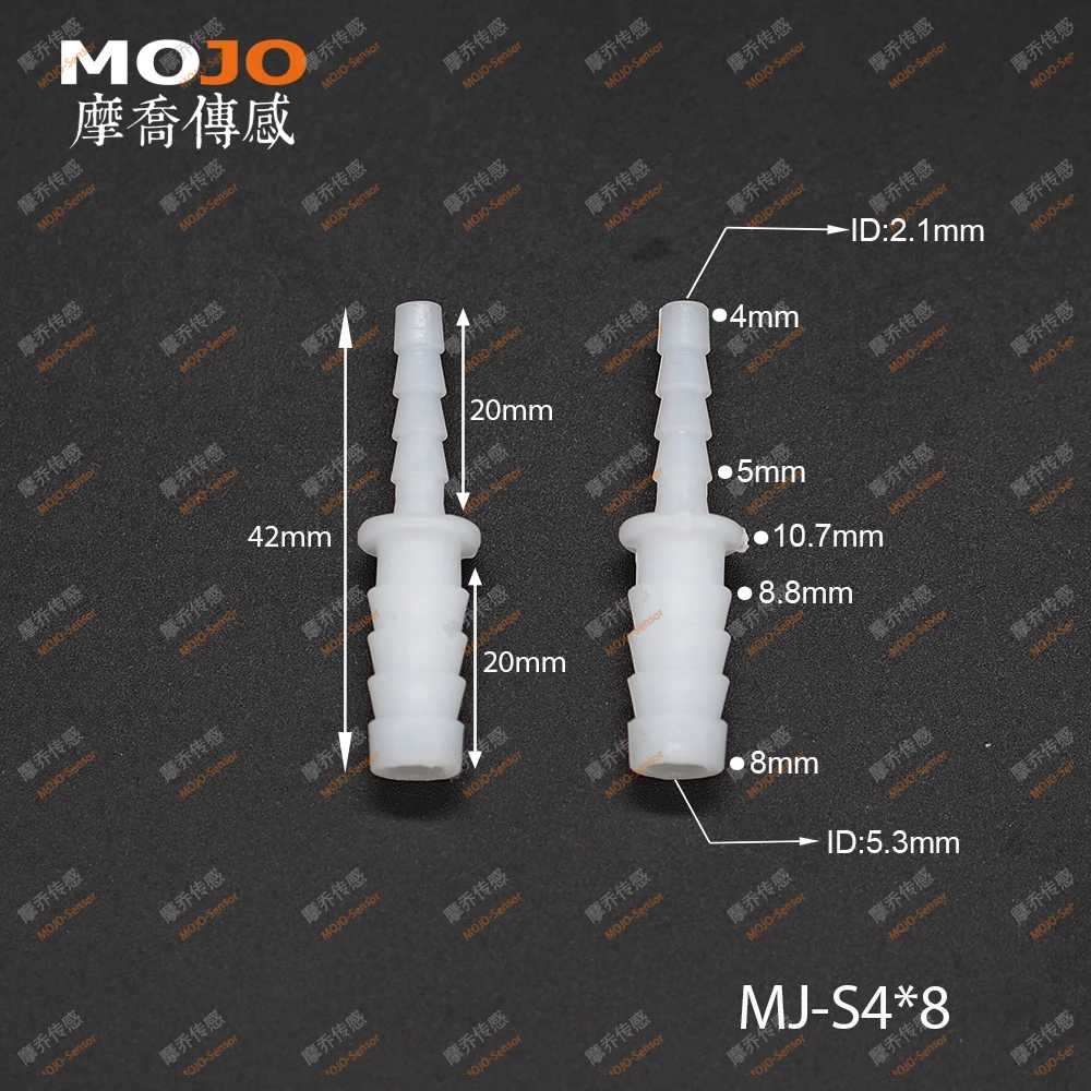 Фото 2020 MJ S4x8(10 шт./лот) редукторный фитинг с бородкой прямого типа 4 8 мм fitting 90 degree pipe 2020 MJ S4x8(10 шт./лот) редукторный фитинг с бородкой прямого типа 4 8 мм fitting 90 degree pipe