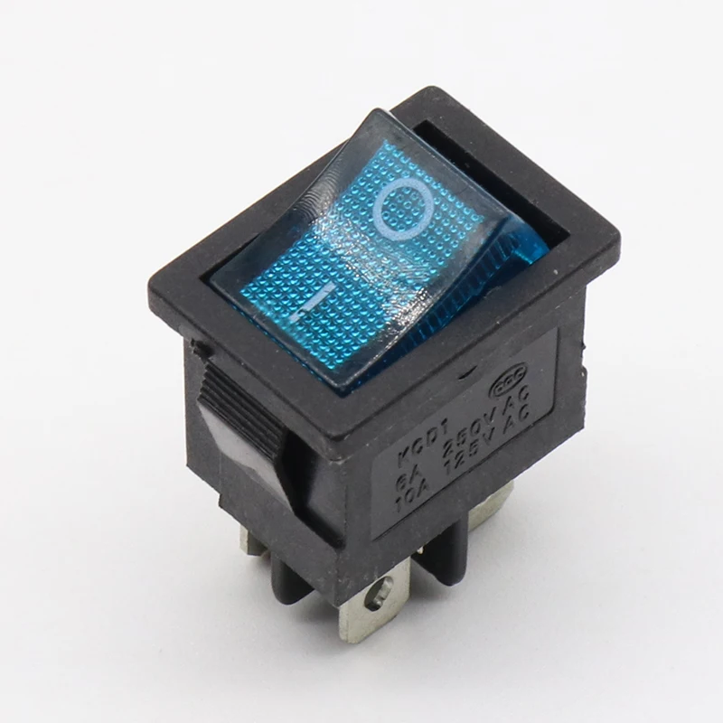 5 шт./лот 15*21 мм Светодиодная подсветка SPST 4 контакта вкл/выкл G121 лодка клавишный