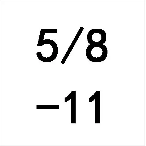 1 шт. 5/8-11 12 14 16 18 20 24 27 28 32 36 40 UNC UNS UNF UNEF HSS правый ручной кран TPI резьбонарезные инструменты пресс-формы для обработки 5/8" - Цвет: 11 UNC