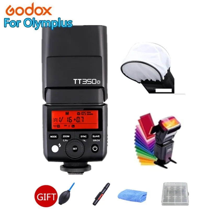 Godox Mini Speedlite TT350S камера Вспышка TTL HSS GN36 + X1T S передатчик для Sony A9 A7RII беззеркальная