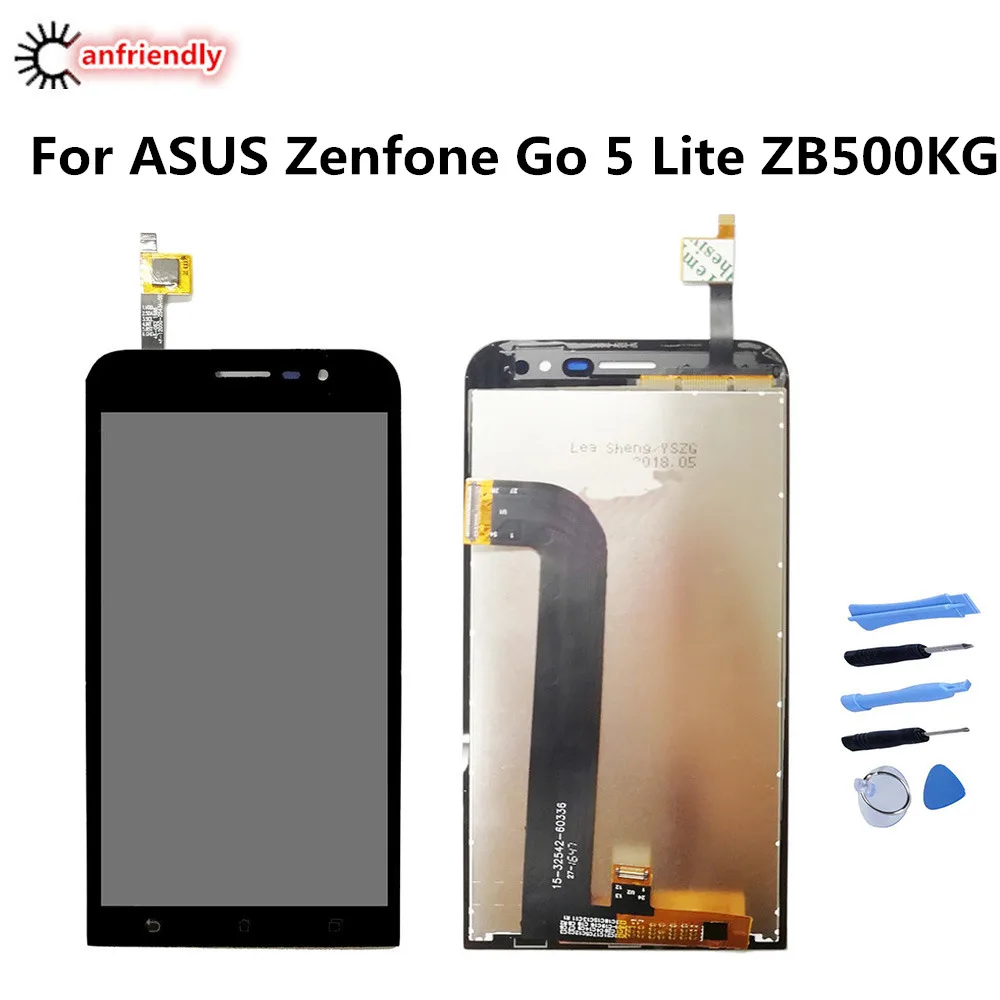ЖК дисплей и сенсорный экран для ASUS Zenfone Go 5 Lite ZB500KG|Экраны мобильных телефонов| |