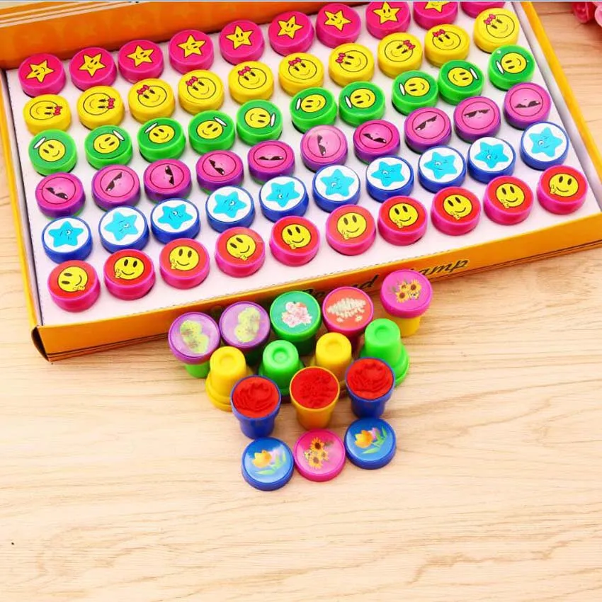 60 шт. Мультфильм Животных Лягушка Кролик уплотнение штампа печать учителя