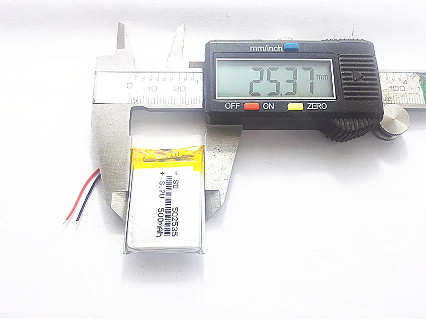 3 7 V 500mAH 502535 PLIB (полимерный литий ионный/литий ионный аккумулятор) для умных часов
