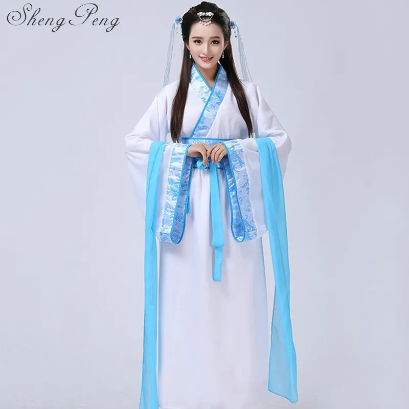 Новое традиционное древнее китайское танцевальное шоу ханьфу для сцены народное