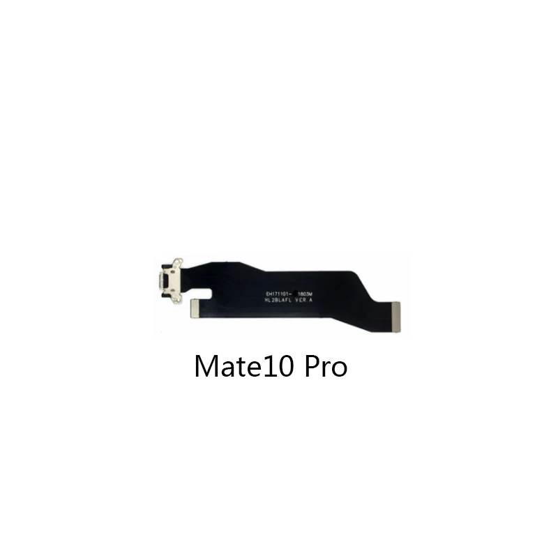 Mate10 Pro USB док-коннектор, зарядный порт зарядное устройство гибкий кабель для huawei mate 7 8 9 10 mate 10 Pro Lite mate S разъем для наушников гибкая лента - Цвет: Mate10 Pro