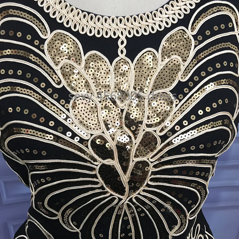 Женская винтажная 20 s повязка с пайетками Deco Bodycon Вечерние платья платье