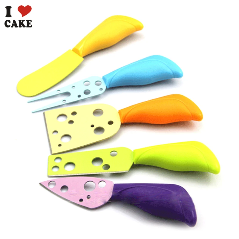 5 шт. сырный нож набор для детей Мини нержавеющая сталь классический резки сыра