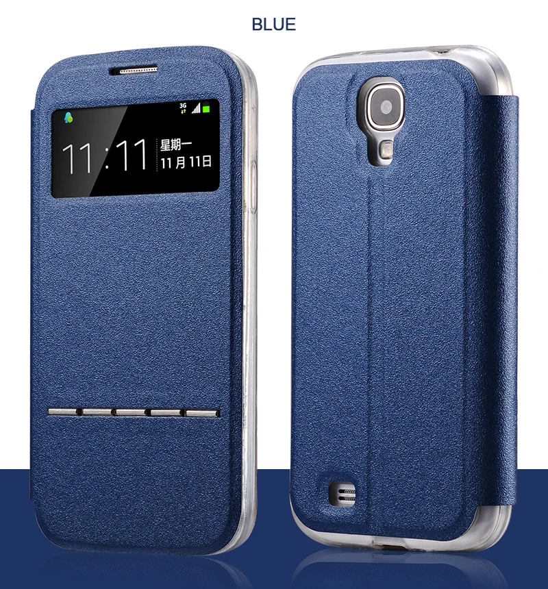 Чехол-книжка для Samsung S4 S5 S8 S9 Plus S10E Note 8 9 10 2 3 4 5 A70 A50 кожаный | Мобильные телефоны и