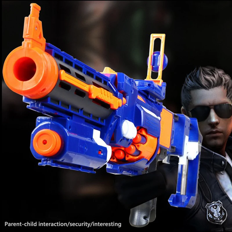 Электрическое игрушечное ружье заправка мягкой пулевой пистолет игрушки CS игра