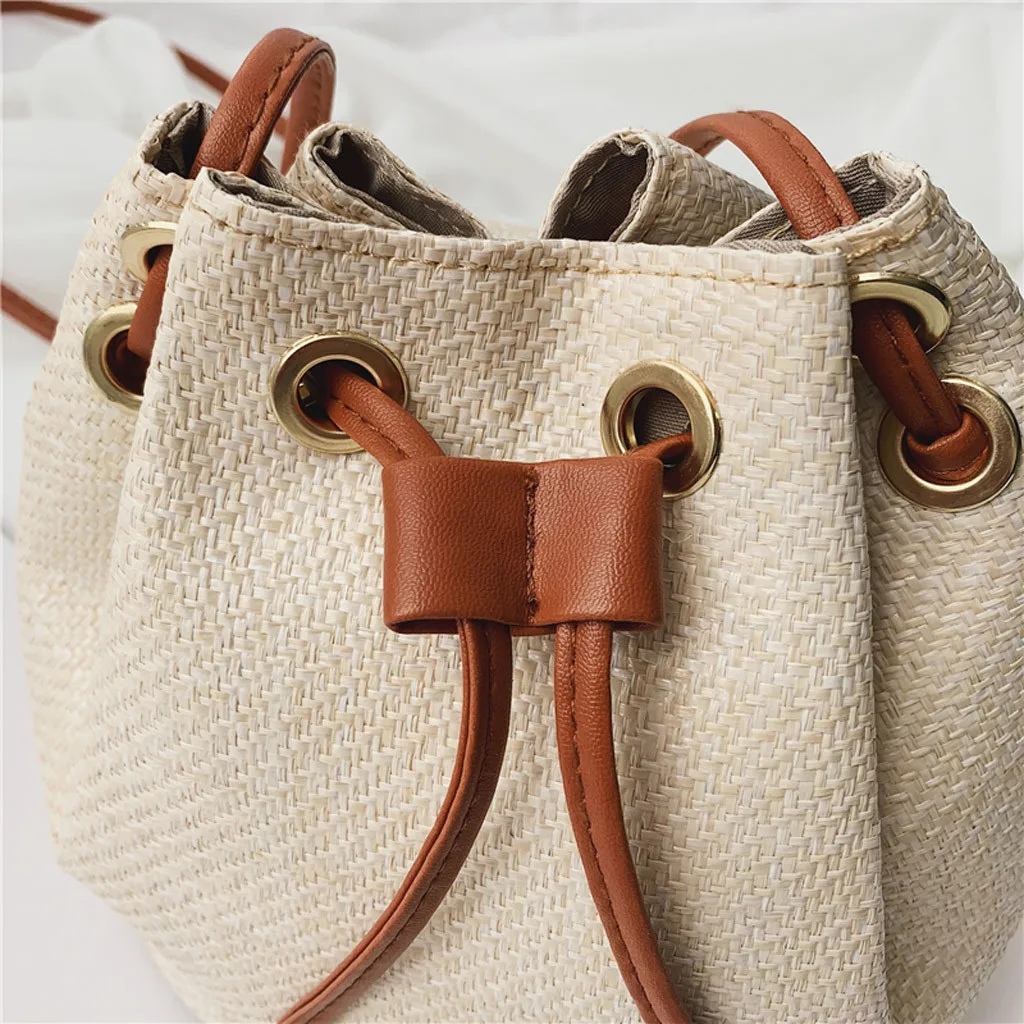 Для женщин сумка модные однотонные цвет плеча Tote Drawstring ведро bolso mujer torebka damska шоппер sac основной femme