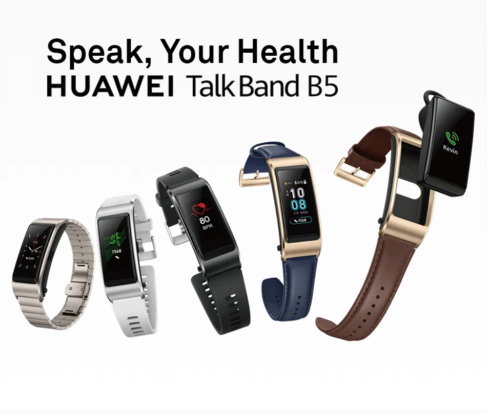Huawei TalkBand B5 Bluetooth умный Браслет фитнес носимые спортивные умные браслеты
