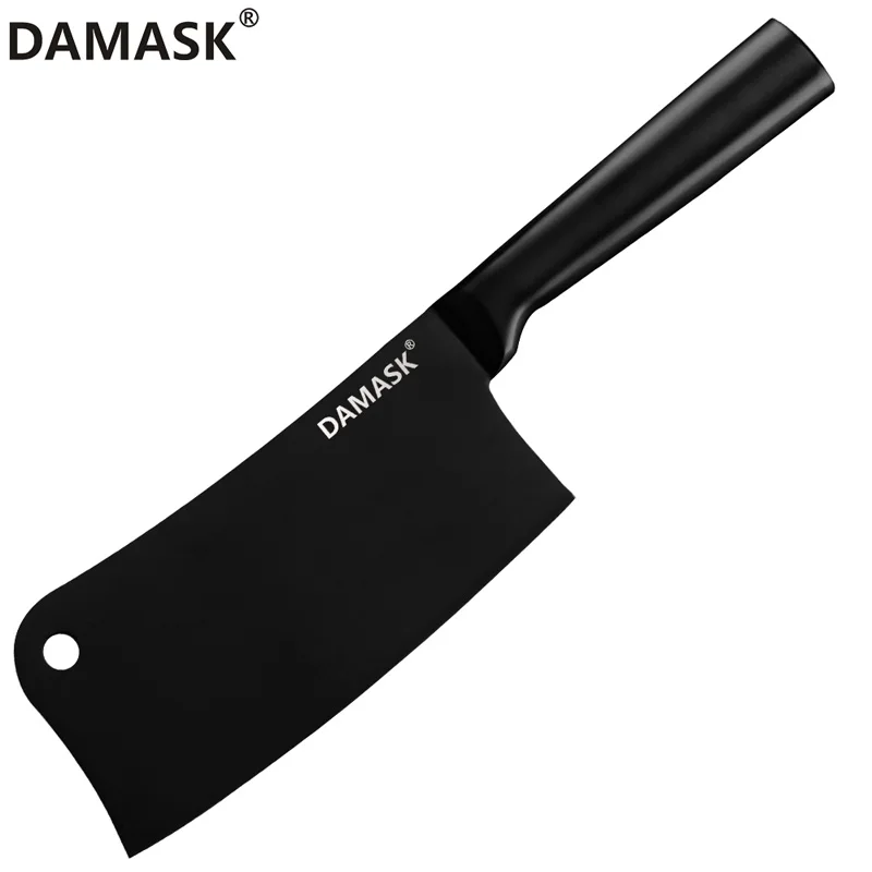 6.5 inch Chopping Набор кухонных ножей из дамасской стали 4cr14, столовый нож из нержавеющей стали, 4 шт., универсальный нож Santoku, нож для нарезки, кухонная принадлежность - Цвет: 6.5 inch Chopping