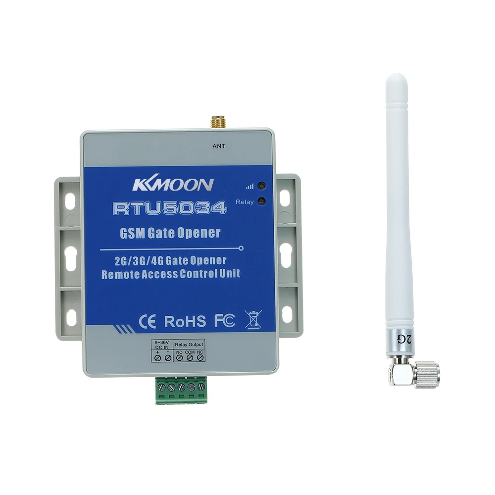 KKmoon GSM двери ворот дистанционный переключатель реле гарнитура звонки во время при помощи sms-команд Поддержка 850/900/1800/1900 МГц