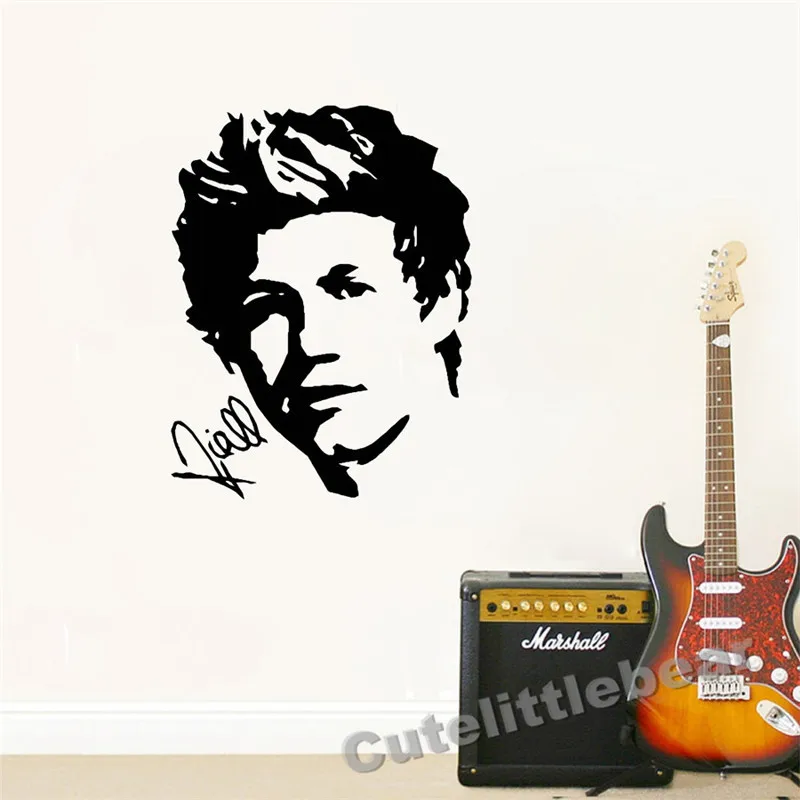 Знаменитый Звездный NIALL HORAN Of ONE плакат Direction Виниловые Настенные Стикеры для