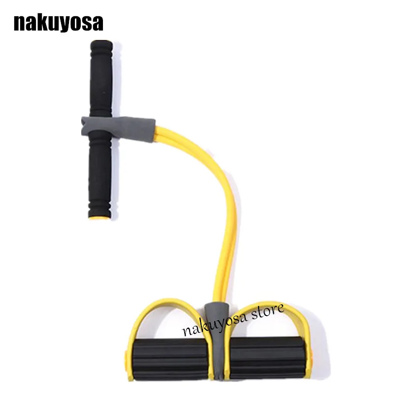 2 трубки сидячие ралли Йога сопротивление полосы педаль тонкая талия снижение