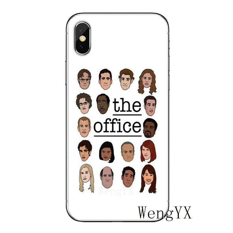 ТВ офис cast meme Майкл Скотт для samsung Galaxy S10 S9 S8 S7 S6 edge Plus Lite S5 S4 mini Note 9 8 5 4 Мягкий чехол для телефона - Цвет: Michael-Scott-A-10