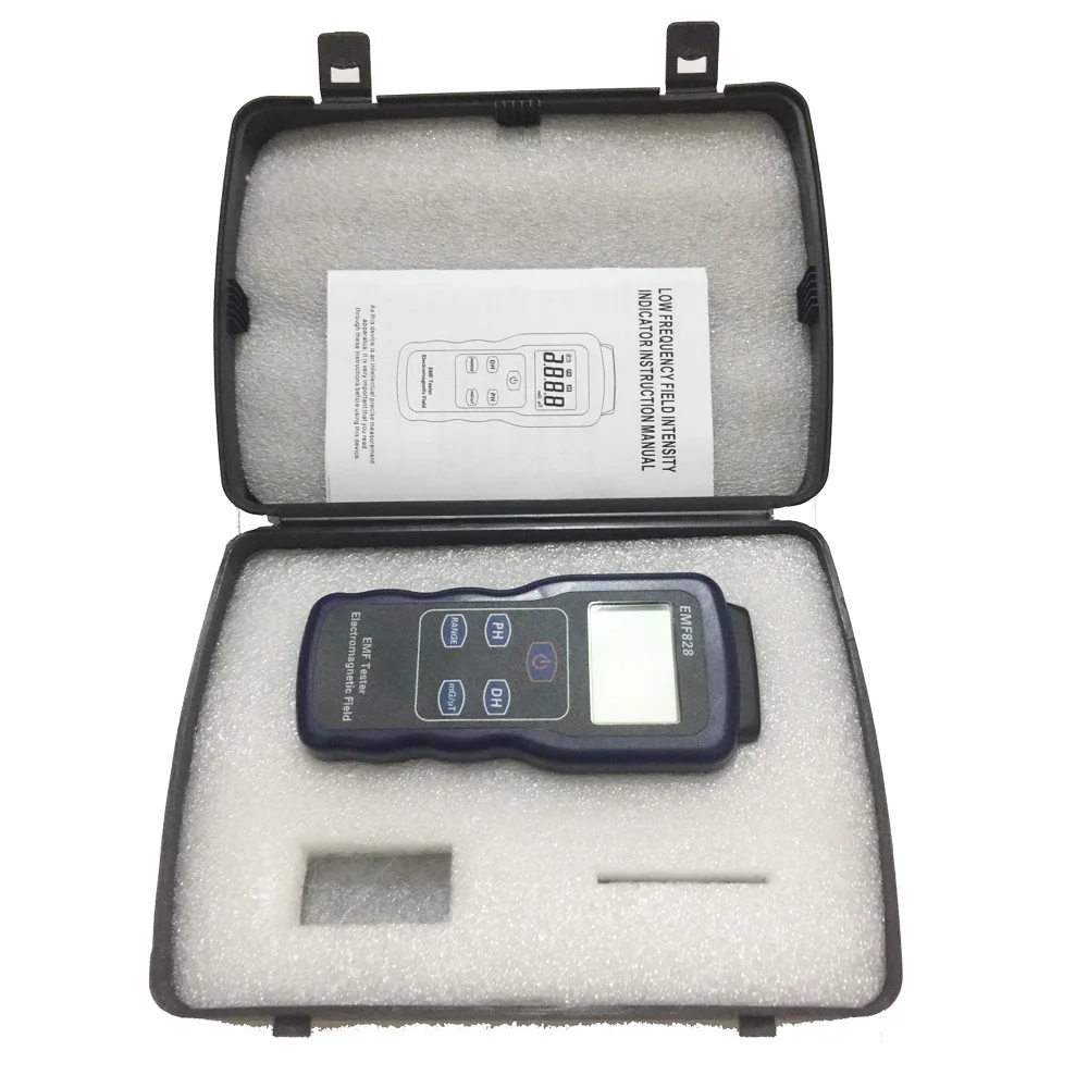 

Digital Low Frequency Magnetic Field Intensity Meter Indicator EMF tester Electromagnetic radiation detector 1- 4000mG