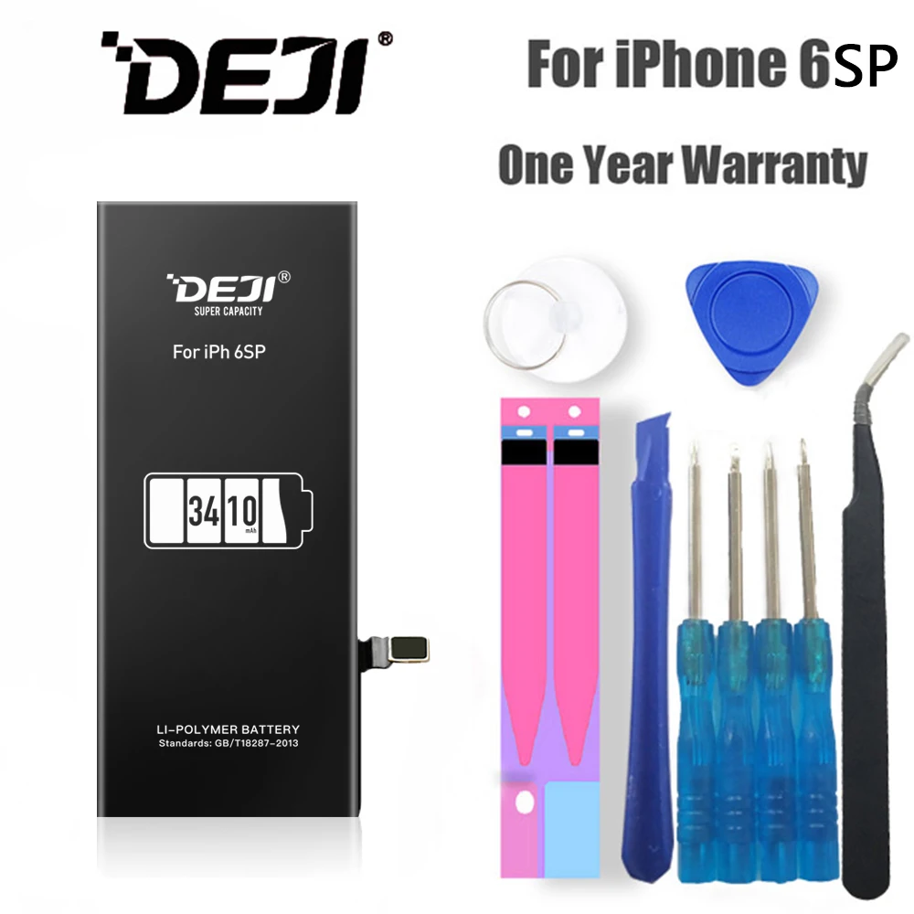 Аккумулятор DEJI для iPhone 6SP/6splus 3410 мАч|Аккумуляторы мобильных телефонов| |
