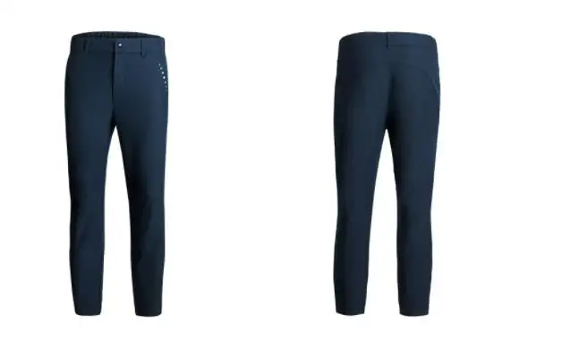 Navy XL Xiaomi мужские деловые спортивные брюки влагопоглощающие быстросохнущие Четырехсторонние Стрейчевые брюки для бега фитнес мужские спортивные штаны - Цвет: Navy XL