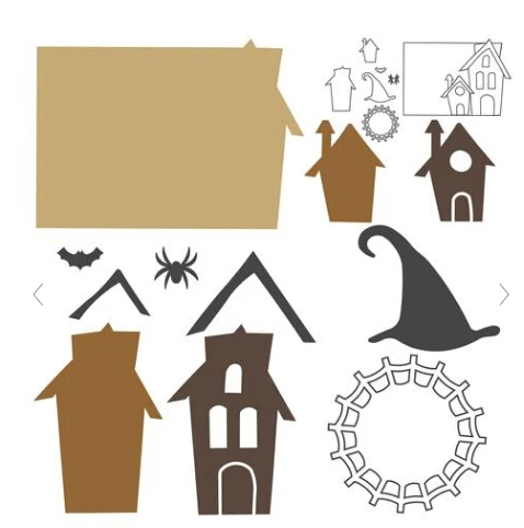 Металлические режущие штампы Скрапбукинг Новое поступление элегантный дом