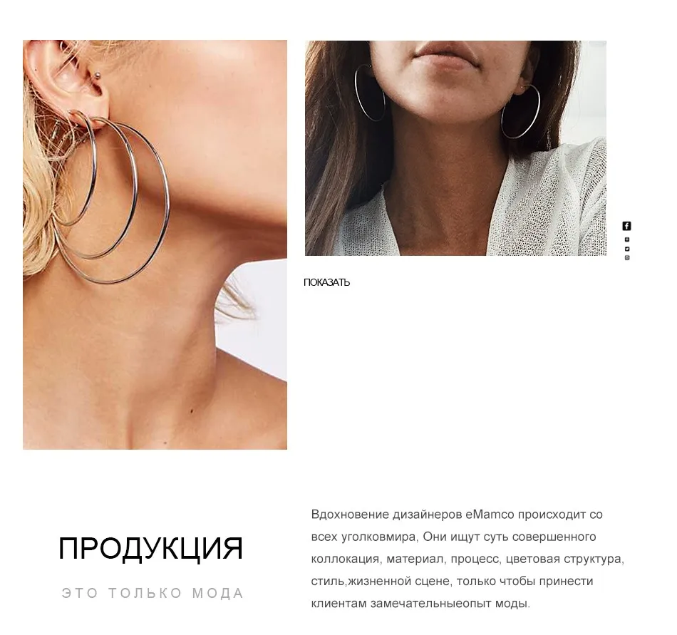 Tardoo 925 пробы серебряные серьги Multi Размеры обруч Серьги геометрический дизайн, округлый, круглый серьги для Для женщин Fine Jewelry два Цвет