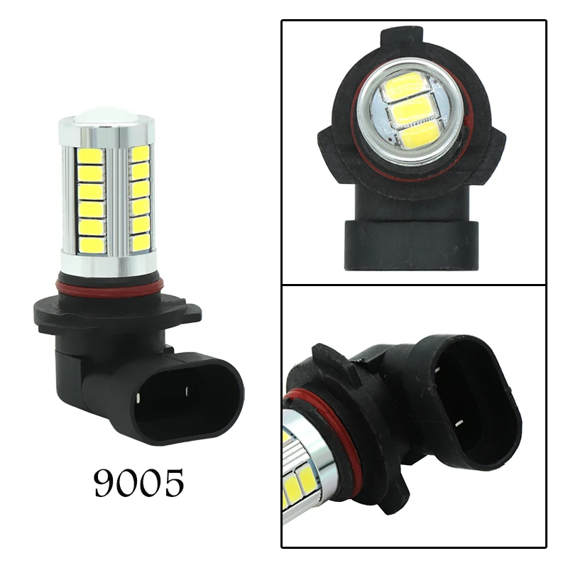 2 шт. автомобисветодиодный светодиодные лампы H7 H11 H8 H9 HB4 HB3 33 SMD 5730 6000