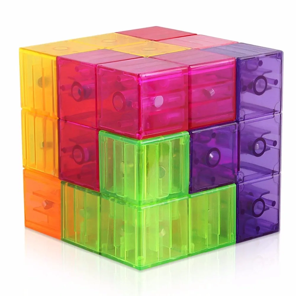 3x3 магнитный кубик строительные блоки 3D Магнитная плитка 7 шт. в наборе