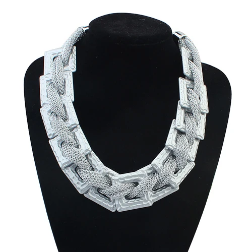 2015 New Summer Fashion Statement Necklace Collar for Women Chunky Handmade Geometric Jewelry Wholesale Zora |