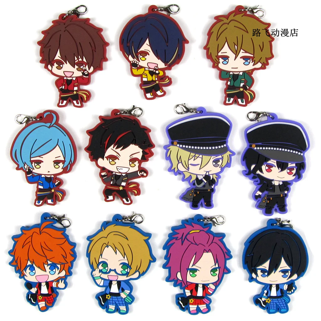 Комплект звезд Akehoshi Subaru Hidaka Hokuto Yuuki Makoto Isara Mao Tenshouin Eichi экшн фигурка аниме