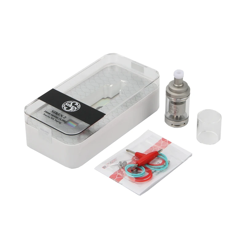 100% оригинал Digiflavor сирена 2 V2 GTA MTL бак впаривания 4 5 мл распылитель Vape 9 воздушный