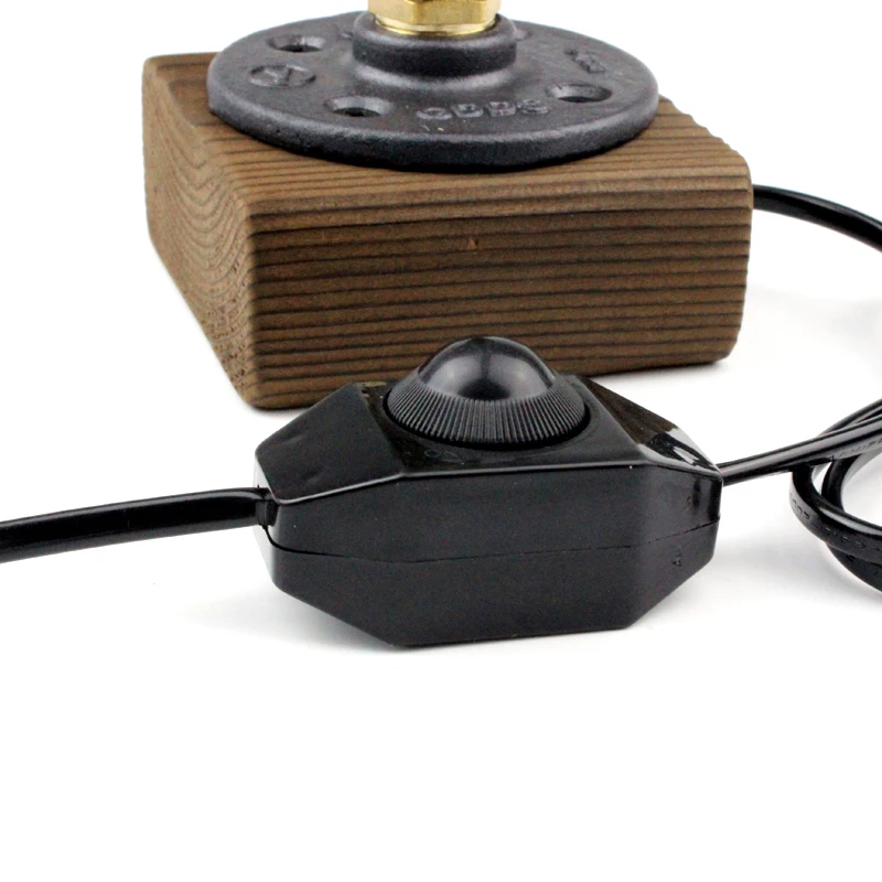 Лидер продаж! Приглушаемая деревянная настольная лампа E27 110 В переменного тока 220