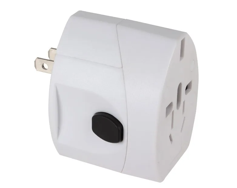 Адаптер питания Все в одном с 2 USB портами универсальное зарядное устройство для