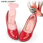 KOTLIKOFF, супер мягкая Массажная женская обувь губчатые стельки, самоклеящаяся вставка для обуви на высоком каблуке, защита для пятки, вкладыш для ухода за ногами